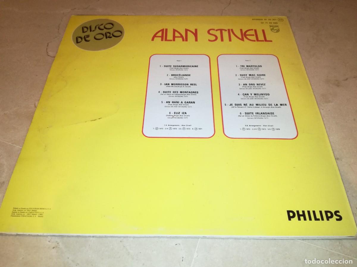 Discos de vinilo: ALAN STIVELL-DISCO DE ORO-EDICI&Oacute;N ESPA&Ntilde;OLA - Foto 2