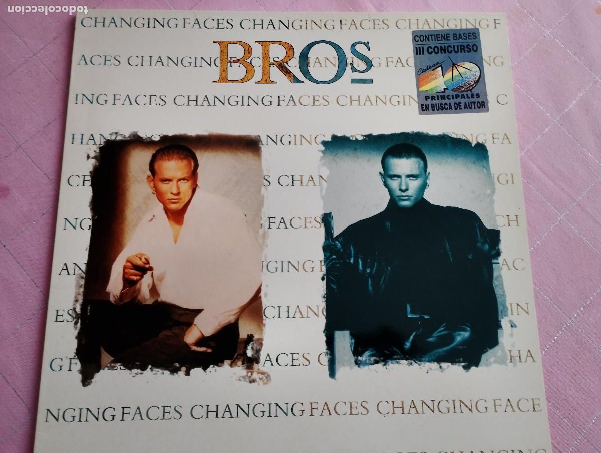 Discos de vinilo: Bros &ndash; Changing Faces, 1991 especial 40 principales, completo