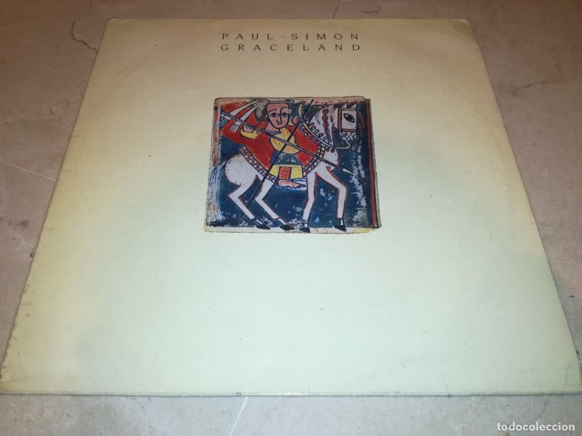 Discos de vinilo: PAUL SIMON-GRACELAND-ORIGINAL ESPA&Ntilde;OL 1986
