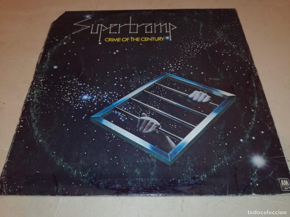 Discos de vinilo: SUPERTRAMP-CRIME OF THE CENTURY-CONTIENE ENCARTE-ORIGINAL ESPA&Ntilde;OL 1977