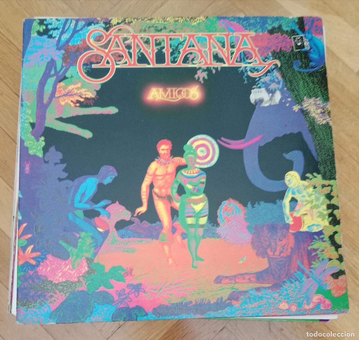 Discos de vinilo: Santana &lrm;&ndash; Amigos Lp Europa 1976