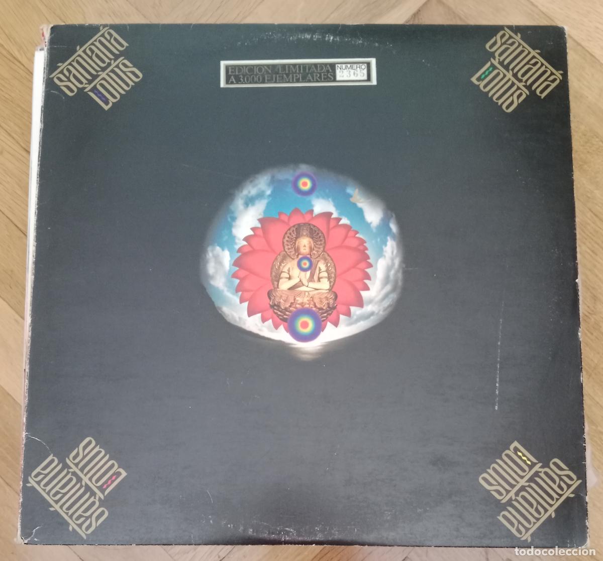 Discos de vinilo: Santana &lrm;&ndash; Lotus Triple Lp Espa&ntilde;a 1977