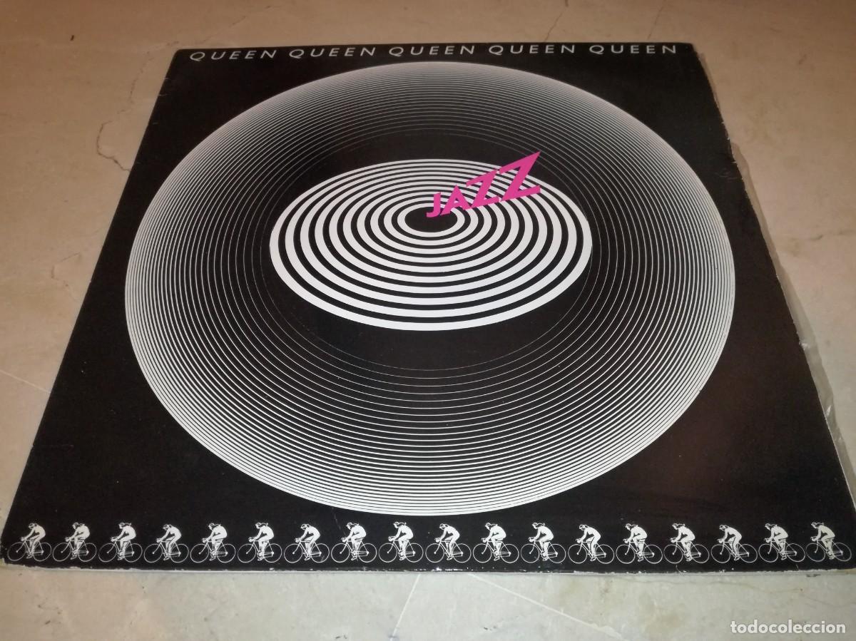 Discos de vinilo: QUEEN-JAZZ-GATEFOLD-CONTIENE ENCARTE-ORIGINAL ESPA&Ntilde;OL 1978