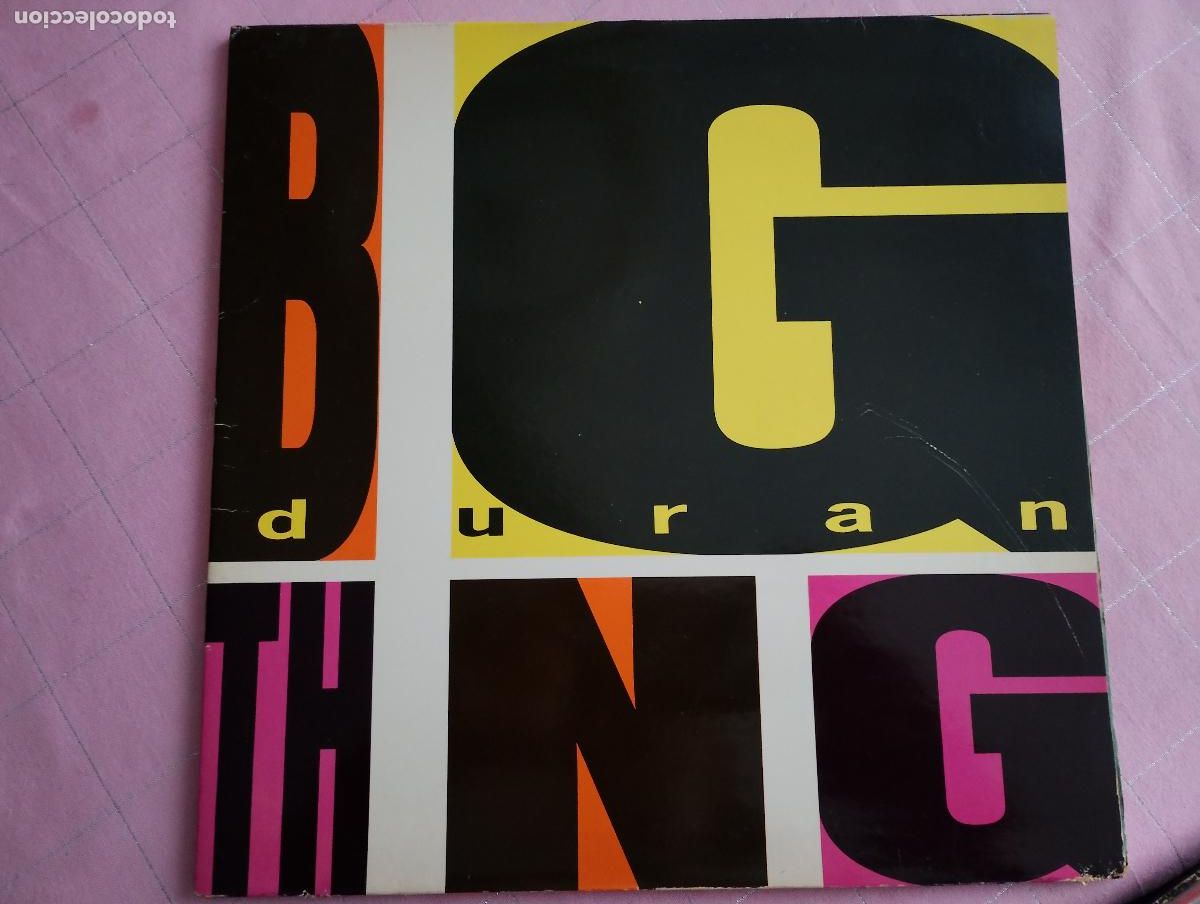 Discos de vinilo: DURAN DURAN, BIG THING, EMI RECORDS, 1988,ed espa&ntilde;ola