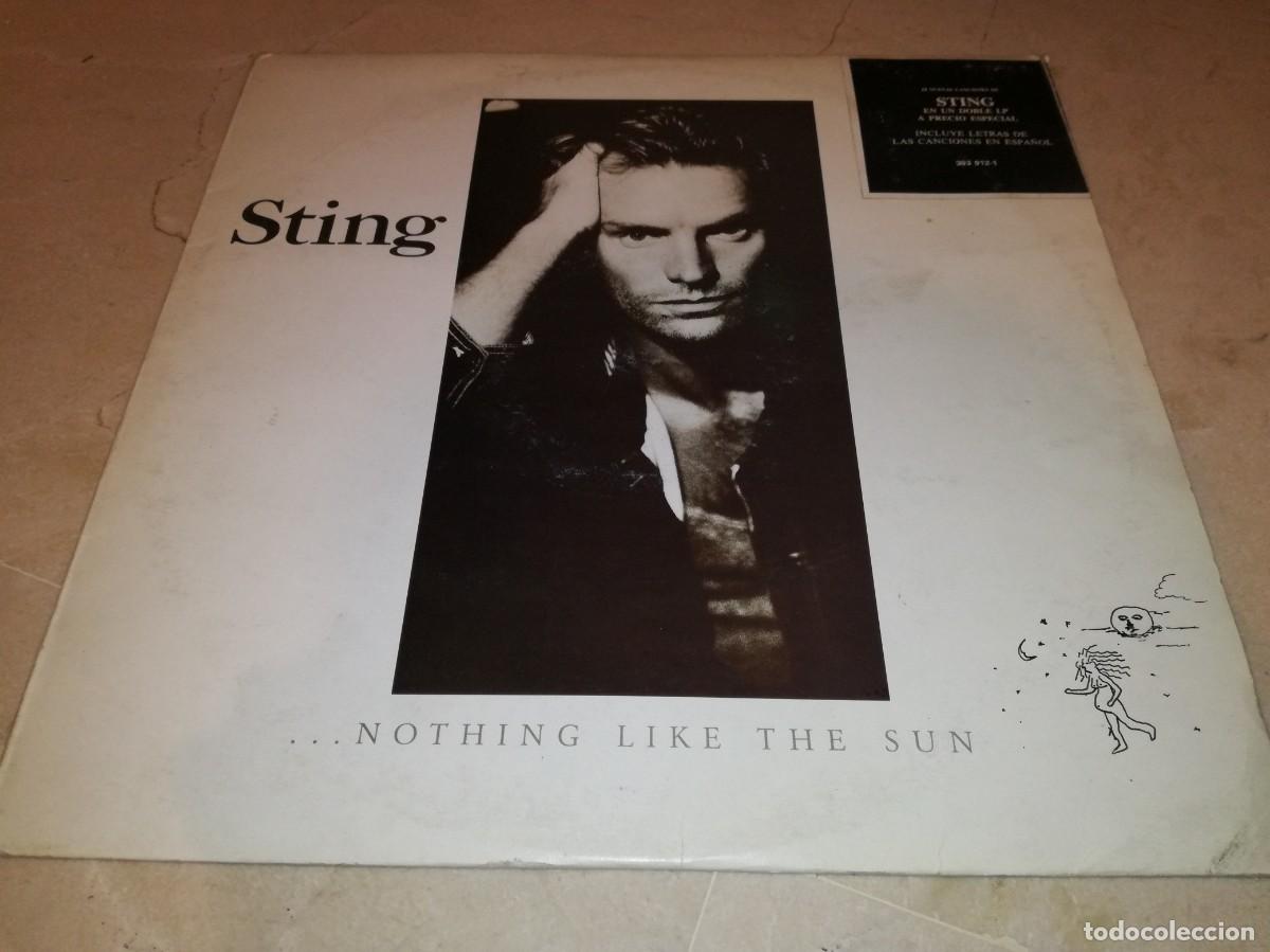 Discos de vinilo: STING-...NOTHING LIKE THE SUN-DOBLE LP-ORIGINAL ESPA&Ntilde;OL 1987