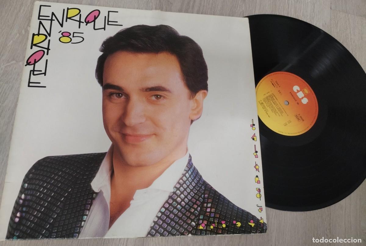 Discos de vinilo: ENRIQUE DEL POZO - ENRIQUE&acute;85 ..LP DE 1985 - CBS..12 TEMAS ..INCLUYE EL EXITO...CAMARERO