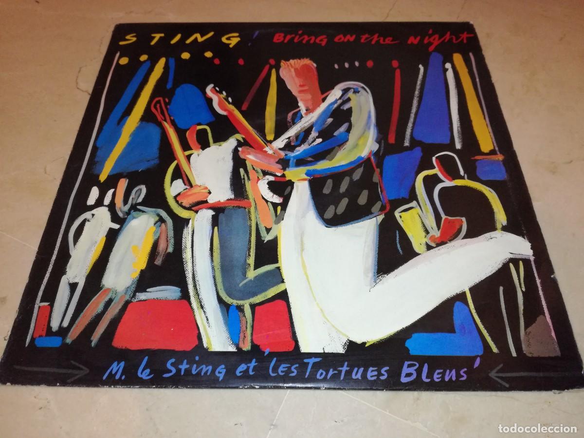 Discos de vinilo: STING-BRING ON THE NIGHT-DOBLE LP-CONTIENE LOS ENCARTES-ORIGINAL ESPA&Ntilde;OL 1986