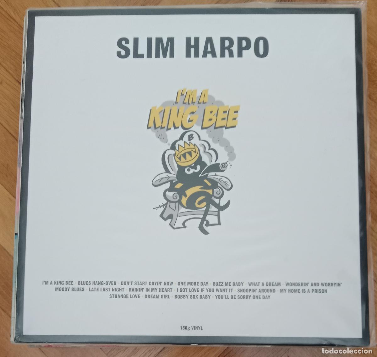Discos de vinilo: Slim Harpo &lrm;&ndash; I'm A King Bee Lp Europa 2020