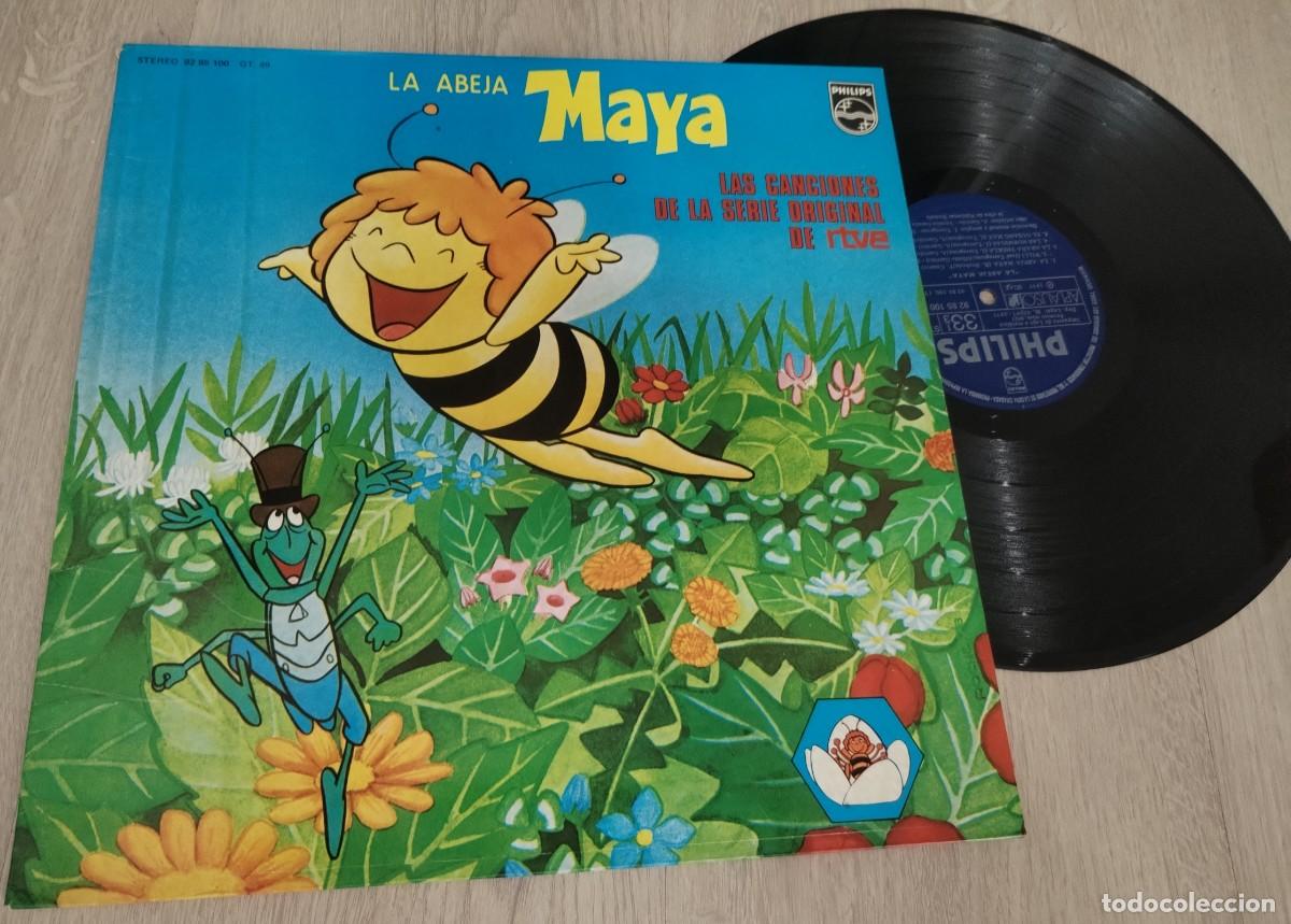 Discos de vinilo: LA ABEJA MAYA - LAS CANCIONES DE LA SERIE DE RTVE ORIGINAL DE 1978 - PHILIPS - 10 TEMAS