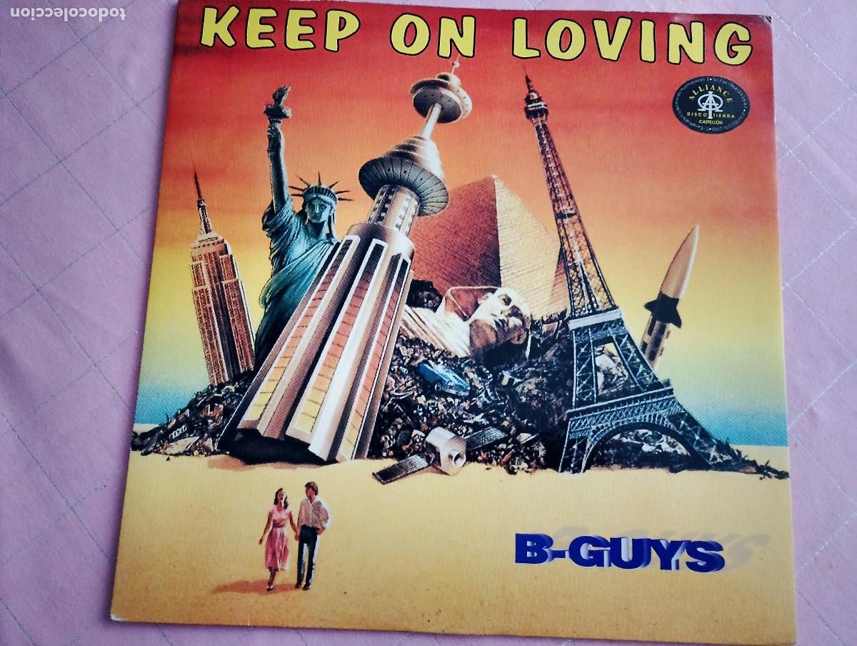 Discos de vinilo: B - Guys &lrm;&ndash; Keep On Loving, Electronic Techno, - Foto 3