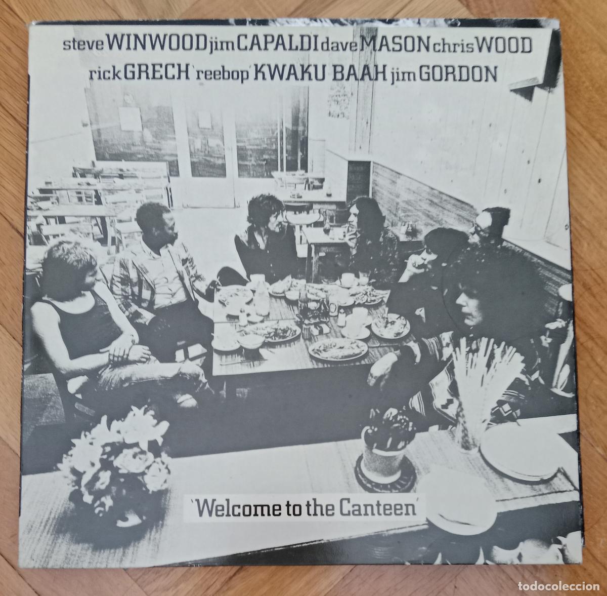 Discos de vinilo: Traffic &lrm;&ndash; Welcome To The Canteen Lp Espa&ntilde;a 70s
