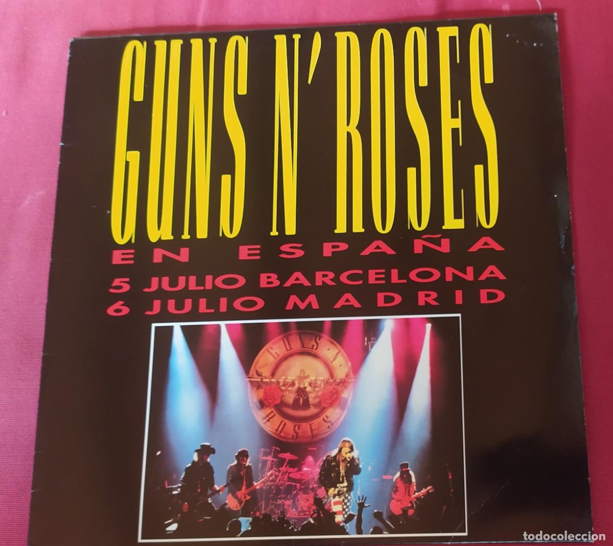 Discos de vinilo: Maxi single. Guns and Roses. civil war. 1991
