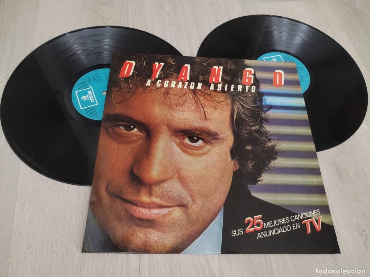 Discos de vinilo: DYANGO - A CORAZON ABIERTO ..2 LP&acute;S - PORTADA ABIERTA DE EMI 1983 - 25 GRANDES EXITOS - BUEN ESTADO