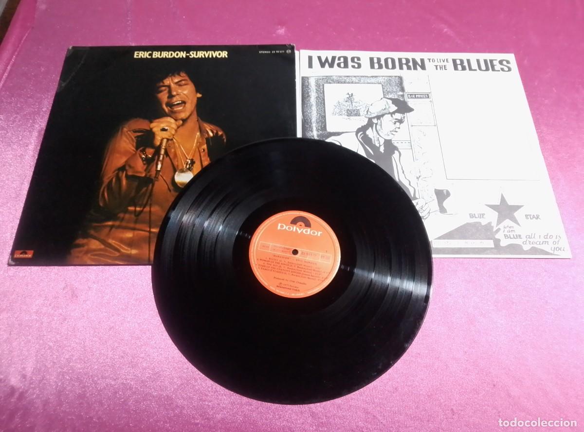 Discos de vinilo: ERIC BURDON SURVIVOR ROCKY 1977 LP L32 3