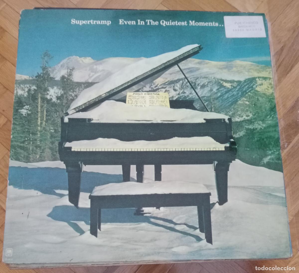 Discos de vinilo: Supertramp &lrm;&ndash; Even In The Quietest Moments... Lp Espa&ntilde;a 1987