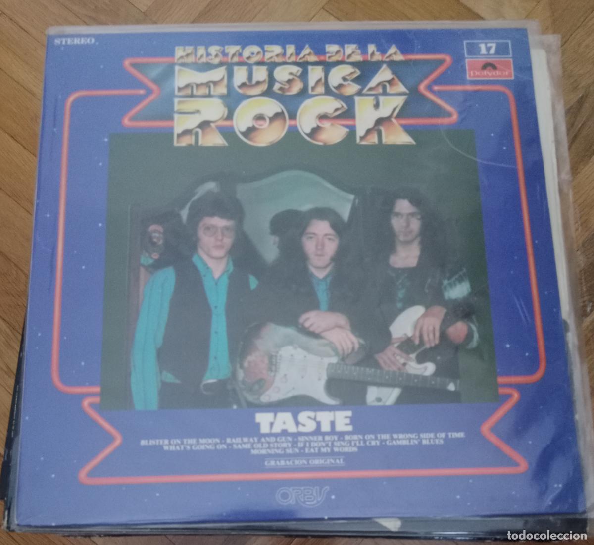 Discos de vinilo: Taste &lrm;&ndash; Taste Lp Espa&ntilde;a 1982