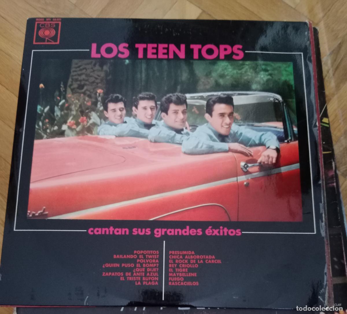 Discos de vinilo: Los Teen Tops &lrm;&ndash; Los Teen Tops Cantan Sus Grandes Exitos Lp Espa&ntilde;a 70s