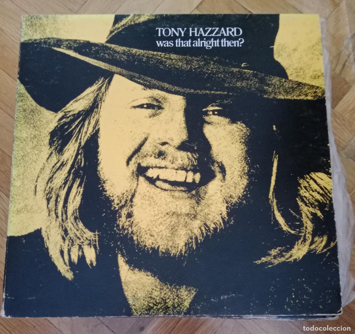 Discos de vinilo: Tony Hazzard &lrm;&ndash; Was That Alright Then? Lp Espa&ntilde;a 1973