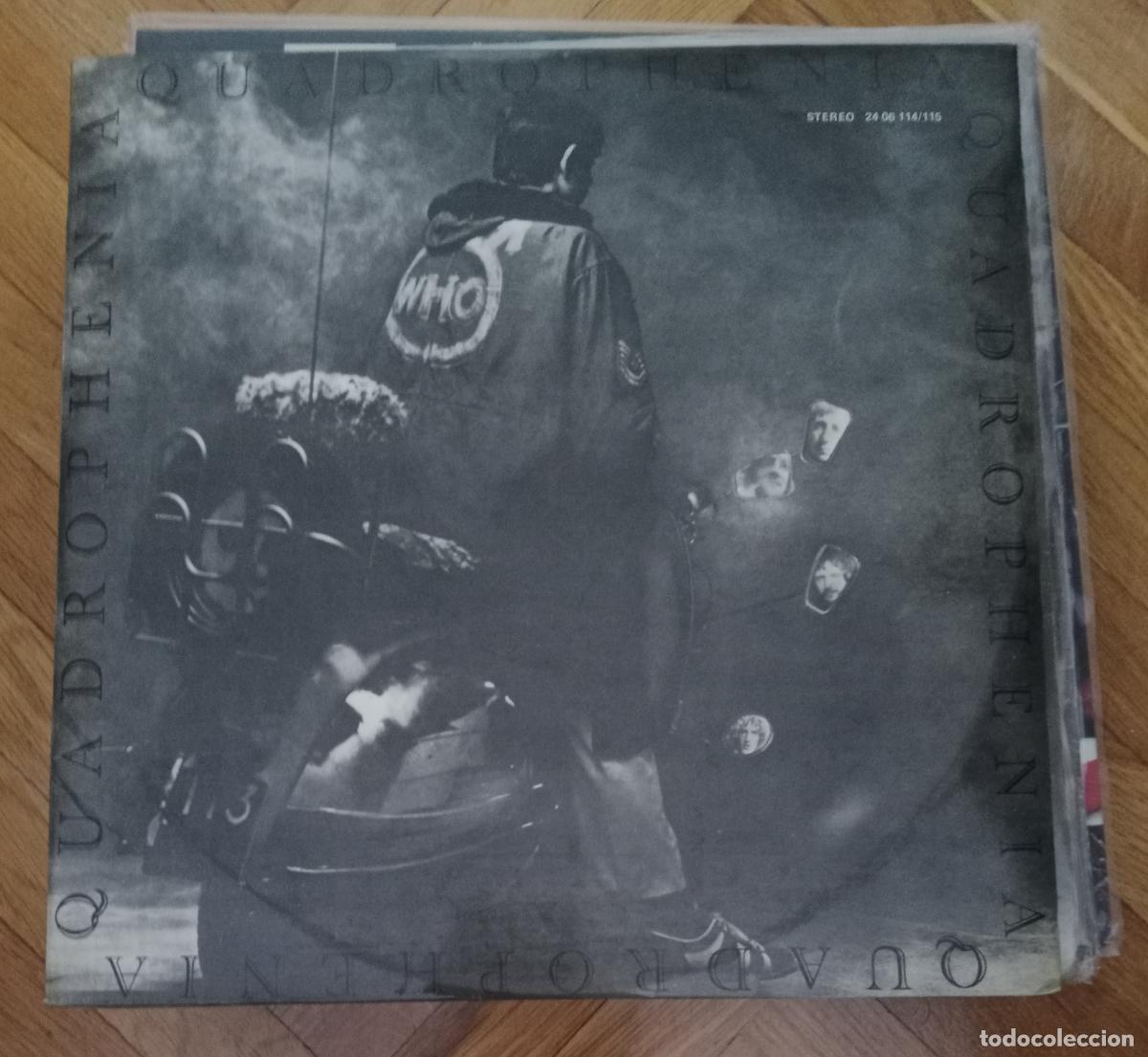 Discos de vinilo: The Who &lrm;&ndash; Quadrophenia Doble Lp Espa&ntilde;a 1974