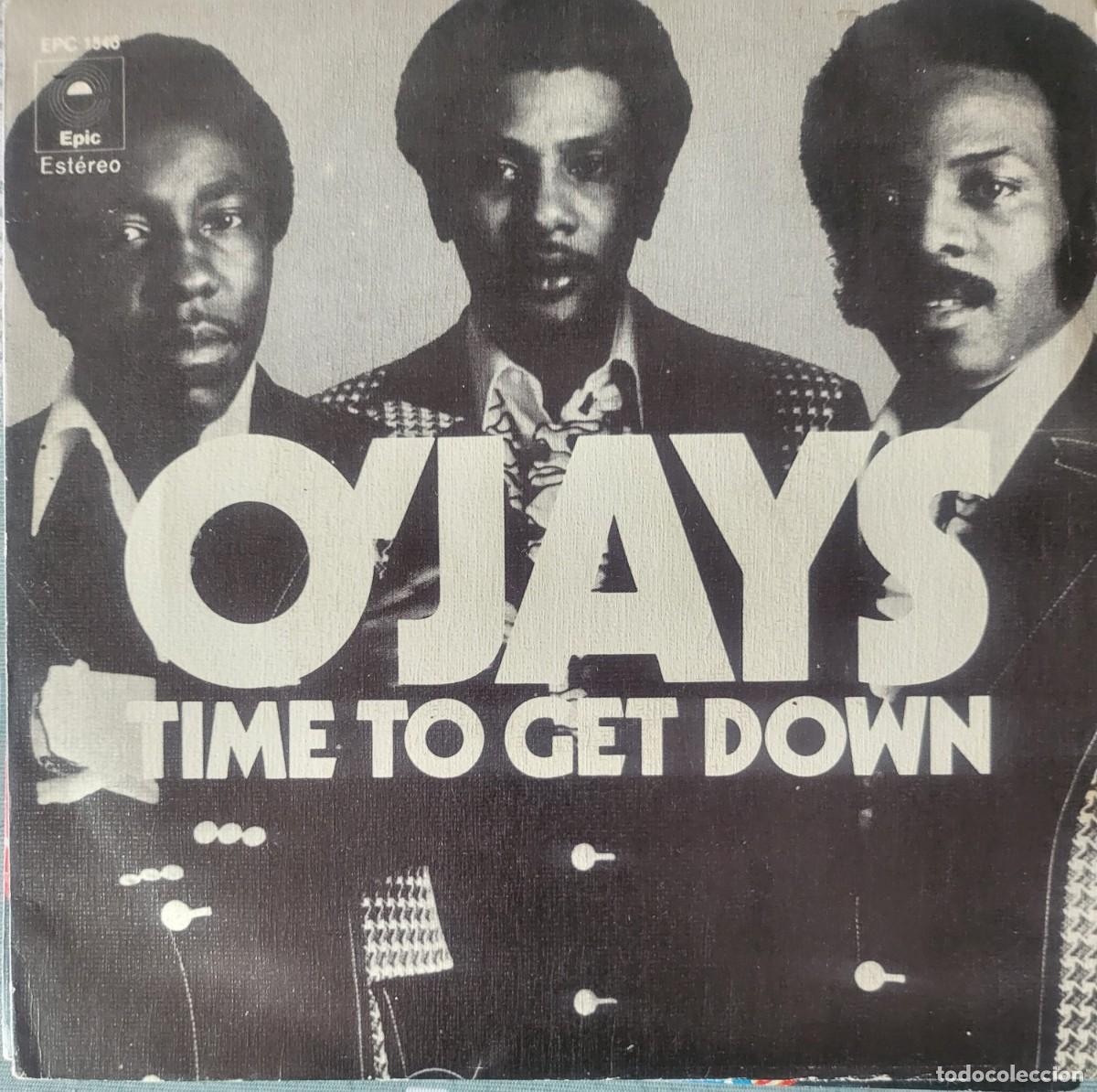 Discos de vinilo: O'jays single sello Epic editado en Espa&ntilde;a a&ntilde;o 1973...