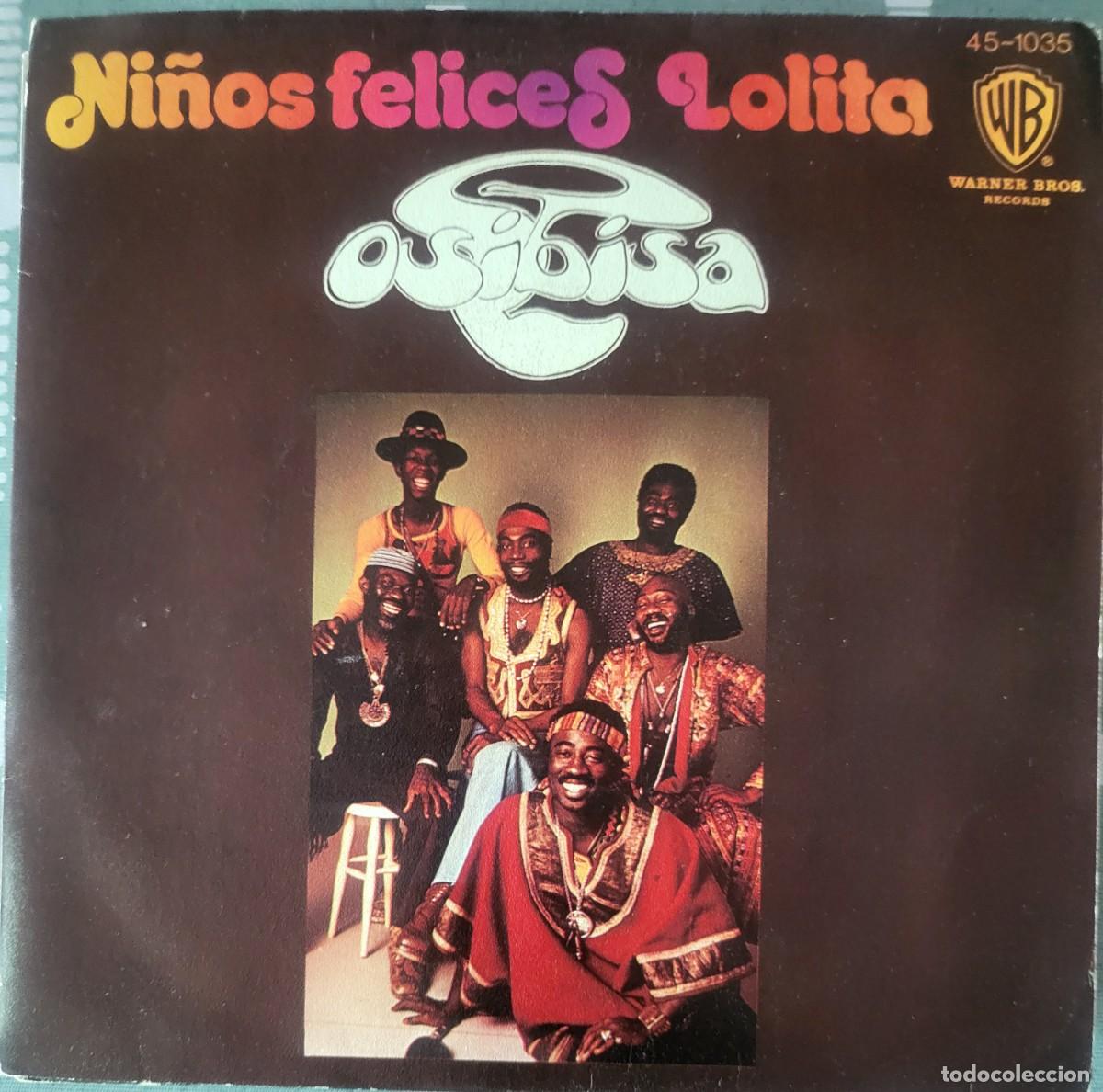 Discos de vinilo: Osibisa single sello WB editado en Espa&ntilde;a a&ntilde;o 1974...