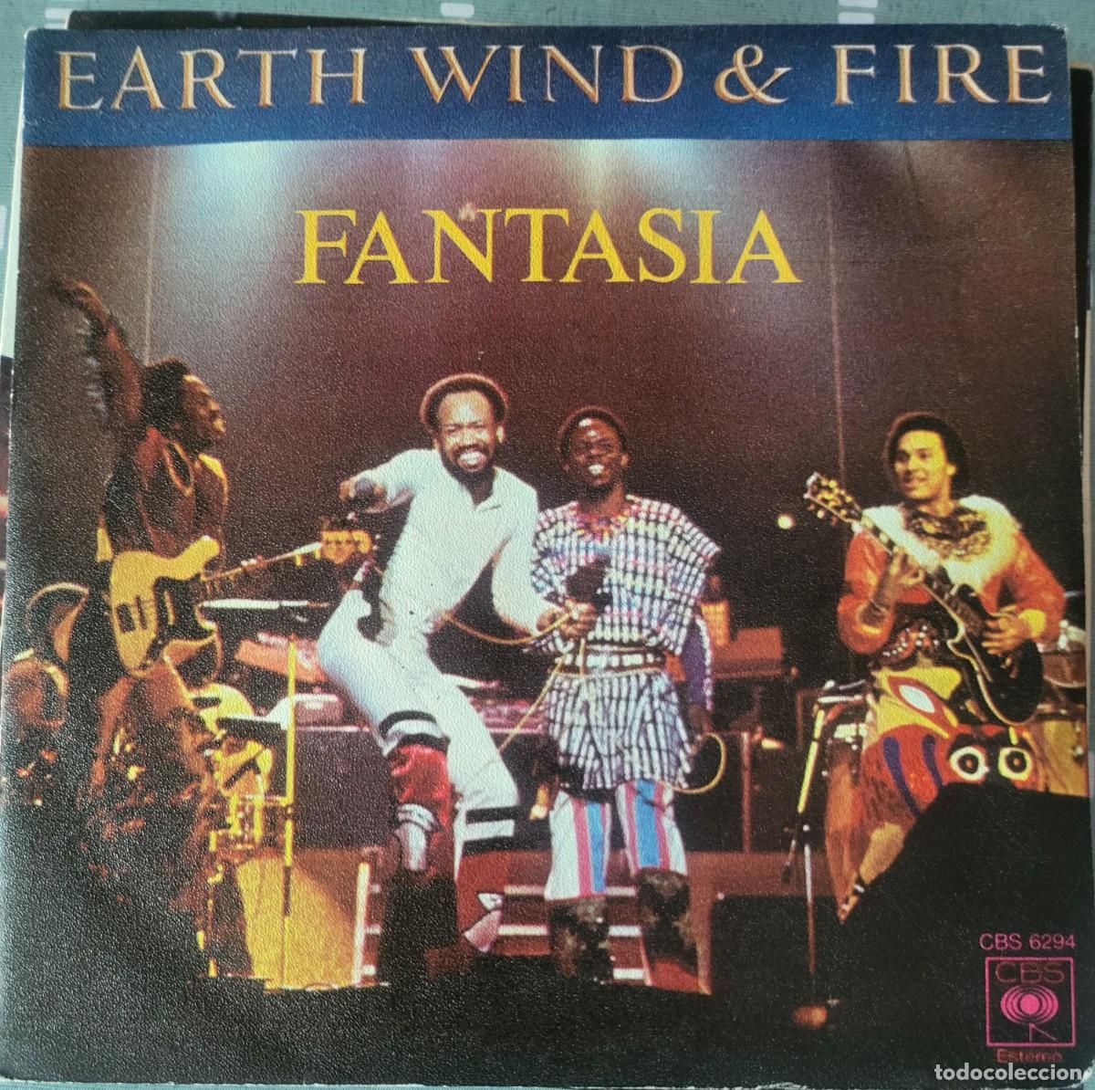 Discos de vinilo: Earth, Wind & Fire single sello CBS editado en Espa&ntilde;a a&ntilde;o 1978...