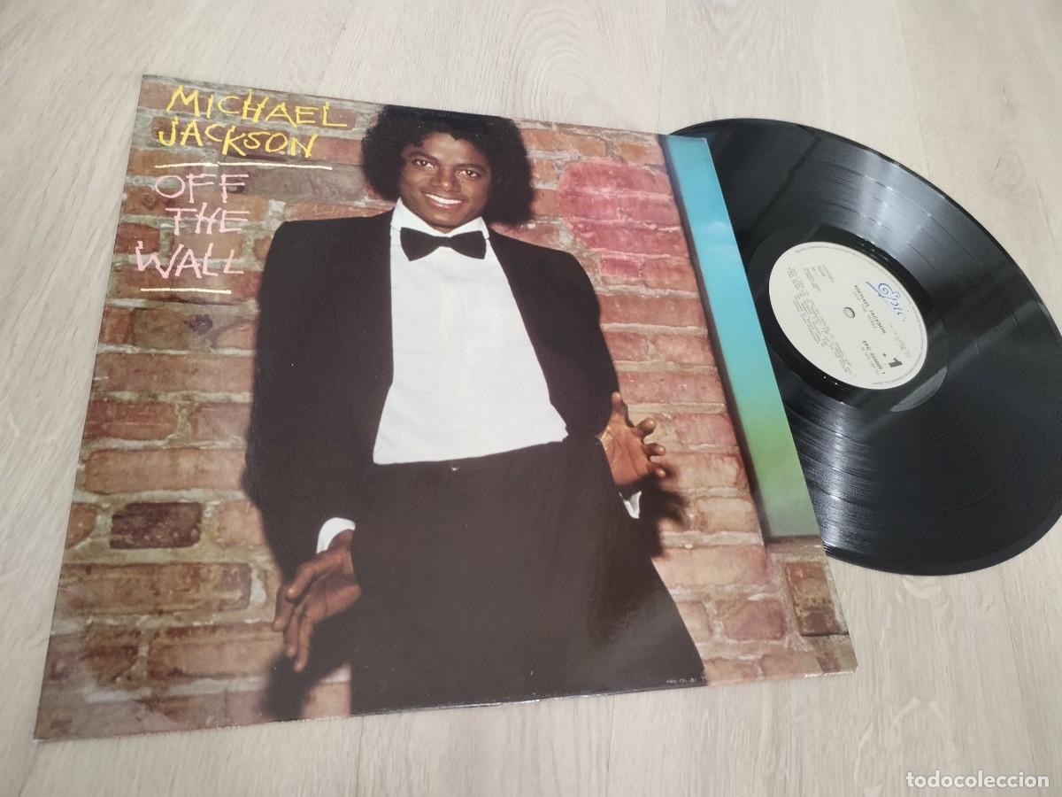 Discos de vinilo: MICHAEL JACKSON - OFF THE WALL ..LP 2&ordf; ED. ESPA&Ntilde;OLA 1986 EPIC - 10 TEMAS. PARA MUCHOS SU MEJOR DISCO