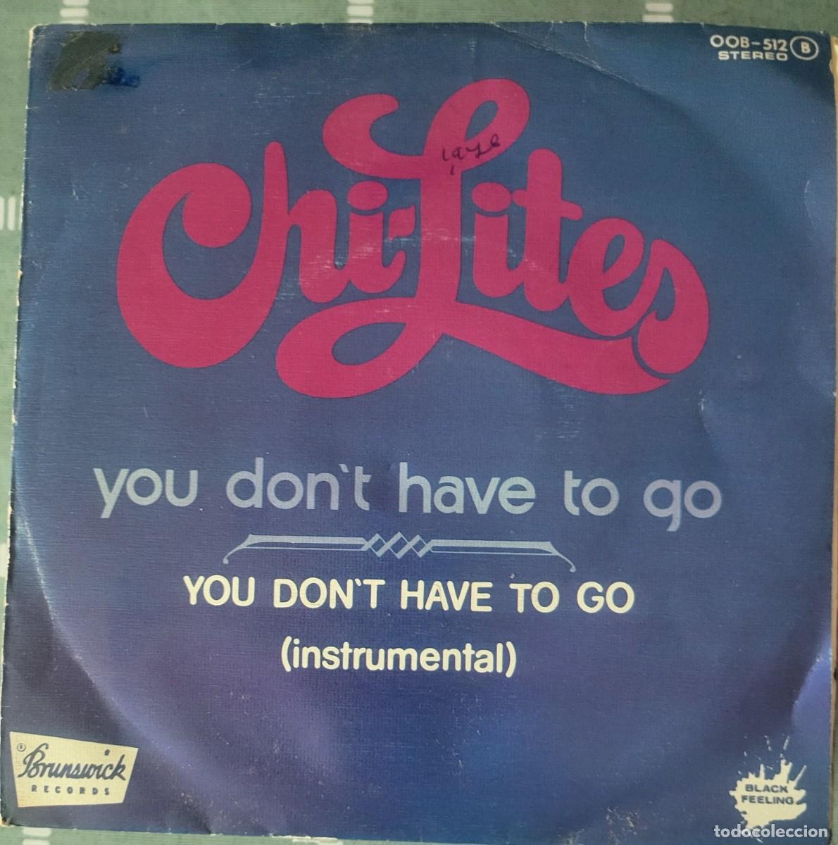 Discos de vinilo: Chi-Lites single sello Zafiro editado en Espa&ntilde;a a&ntilde;o 1976...promocional.
