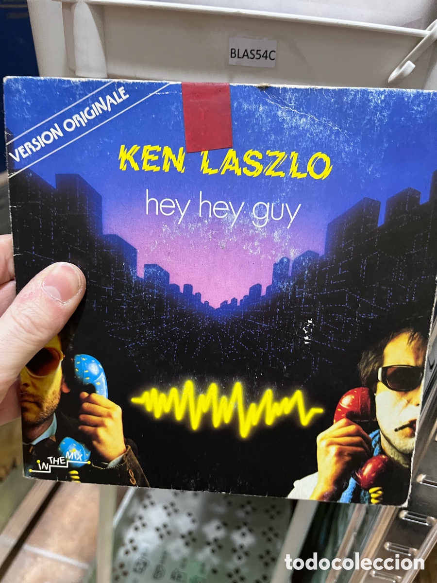 Discos de vinilo: Blas54C vinilo ep Ken Laszlo &lrm;&ndash; Hey Hey Guy - Foto 1