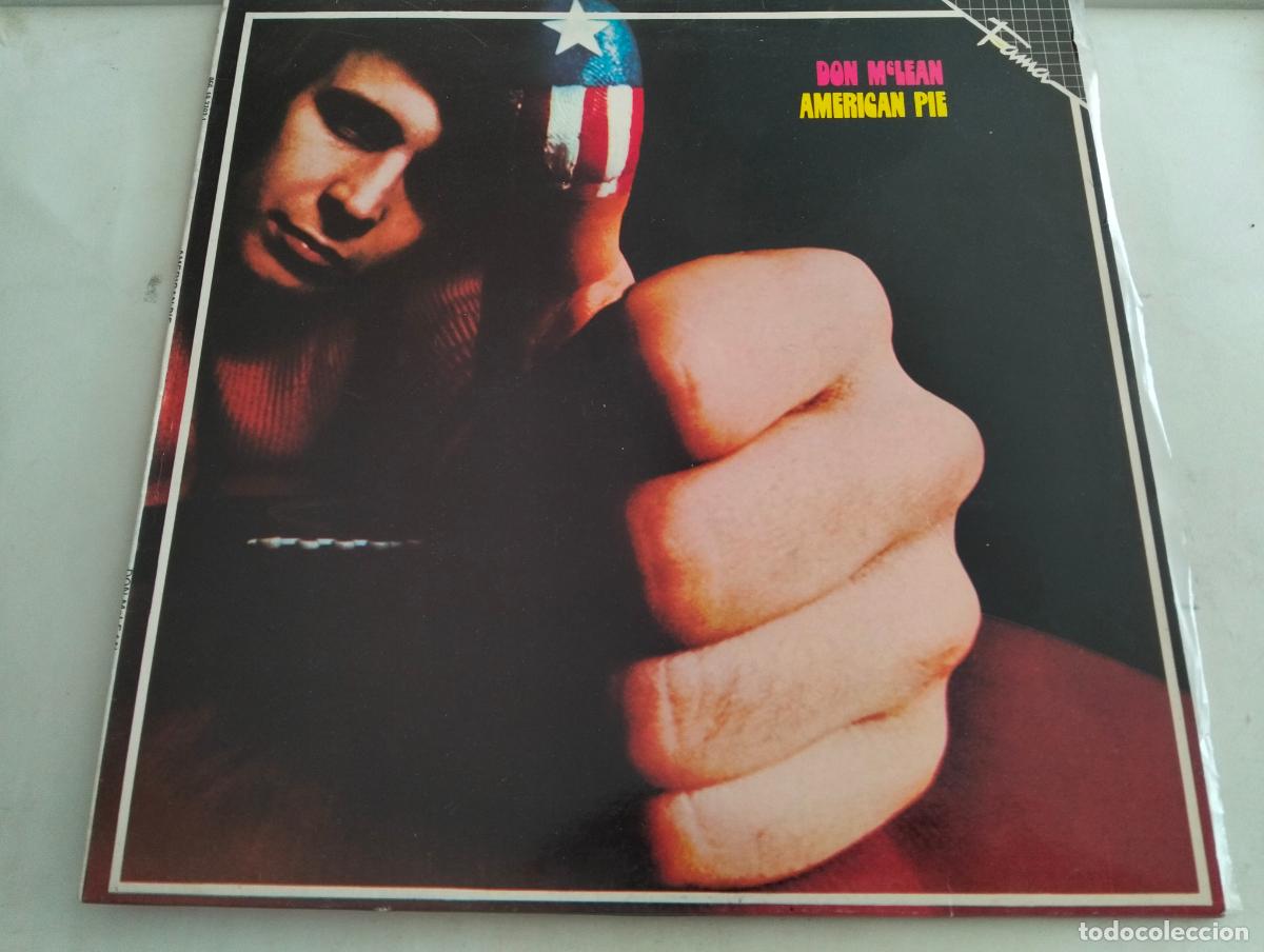 Discos de vinilo: DON MACLEAN, DISCO LP AMERICAN PIE , EDITADO EMI-ODEON, A&Ntilde;O 1983