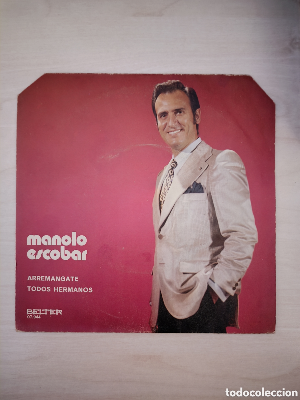 Discos de vinilo: Manolo Escobar - Arremangate y todos hermanos