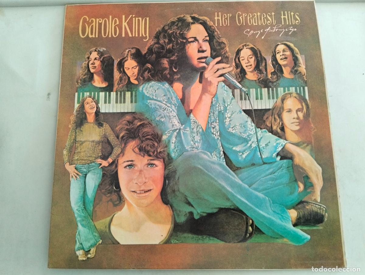Discos de vinilo: CAROLE KING, DISCO LP HER GREATEST HITS, EDITADO EPIC, A&Ntilde;O 1978