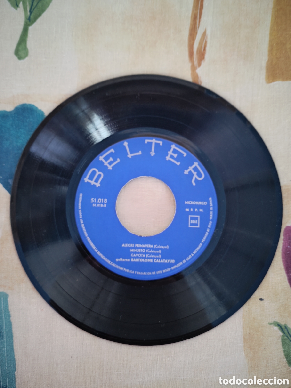 Discos de vinilo: Bartolom&eacute; Calatayud - Tema variado - Foto 4