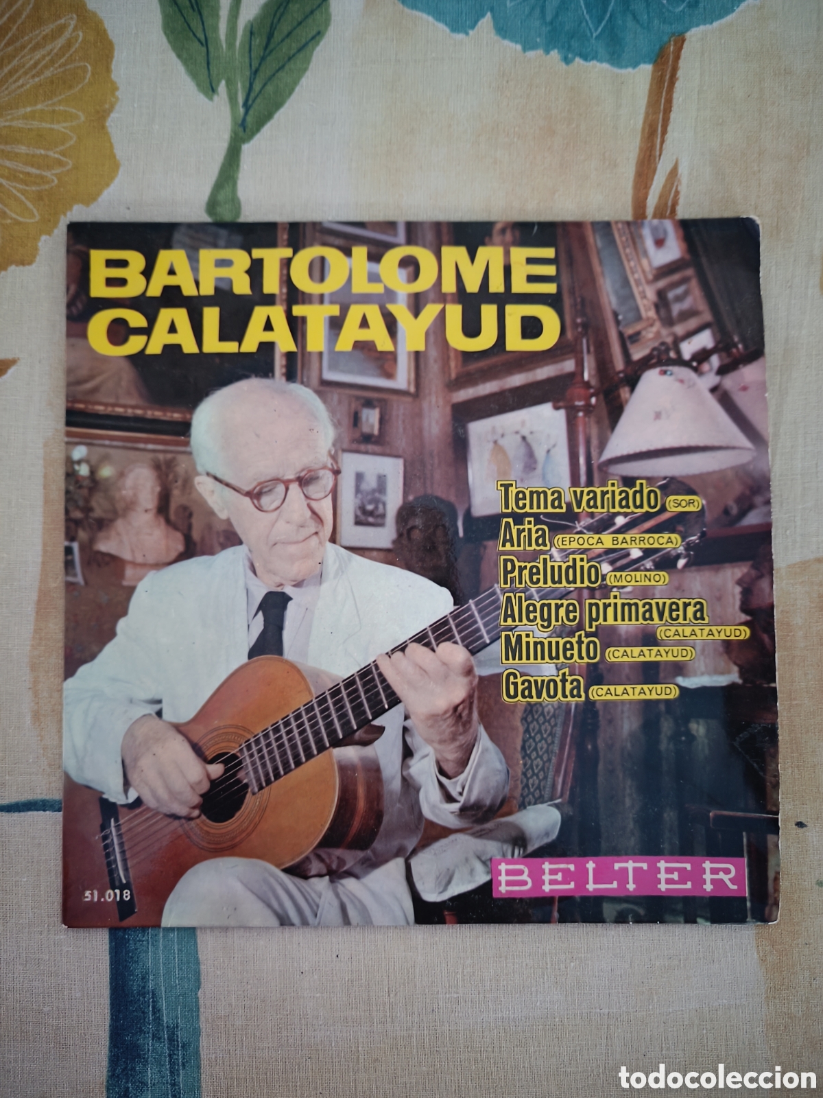 Discos de vinilo: Bartolom&eacute; Calatayud - Tema variado