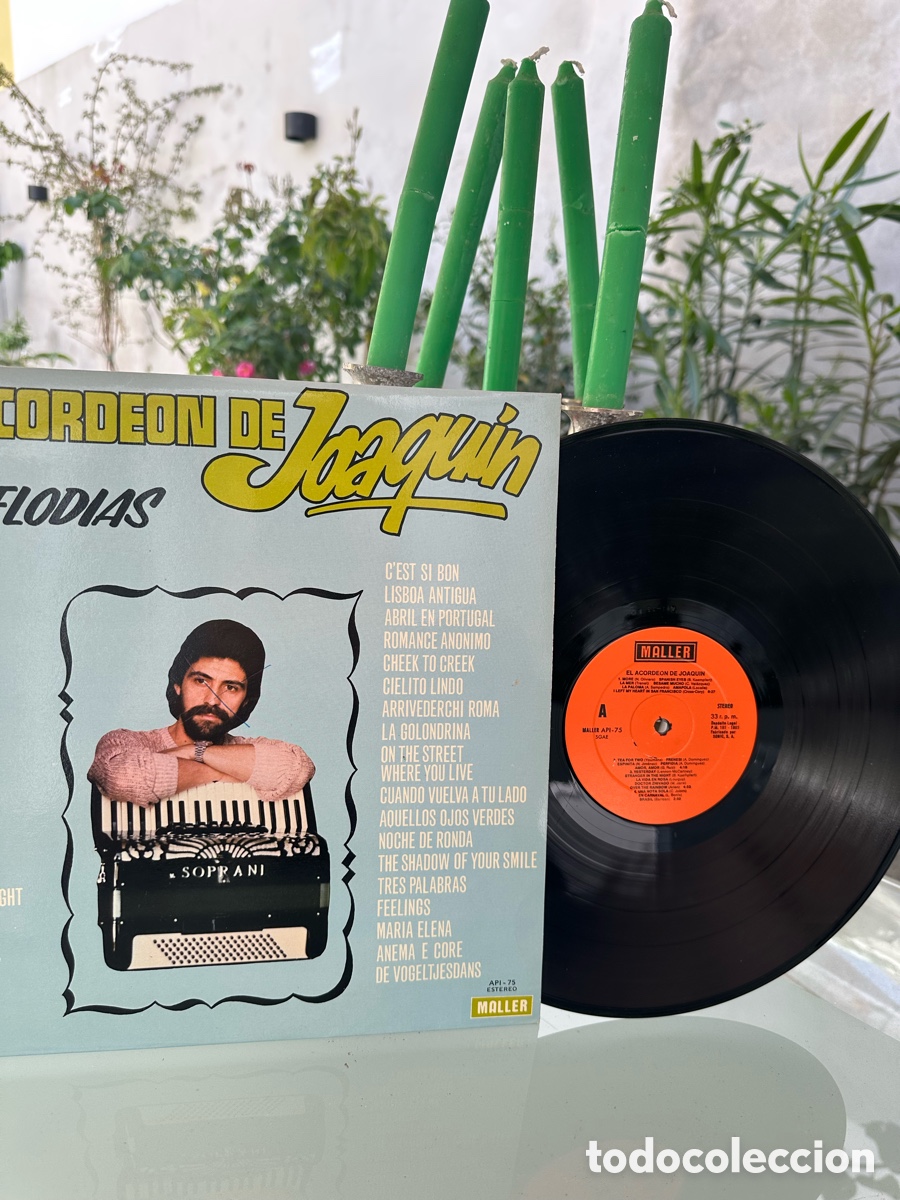 Discos de vinilo: LP ACORDEON DE MALLER API-75 ESTEREO MELODIAS - Foto 3