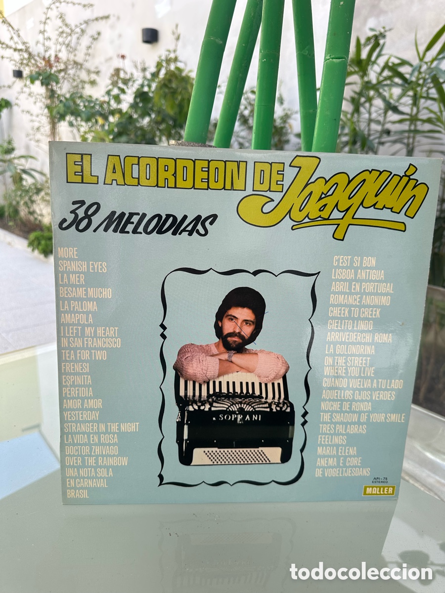 Discos de vinilo: LP ACORDEON DE MALLER API-75 ESTEREO MELODIAS - Foto 1