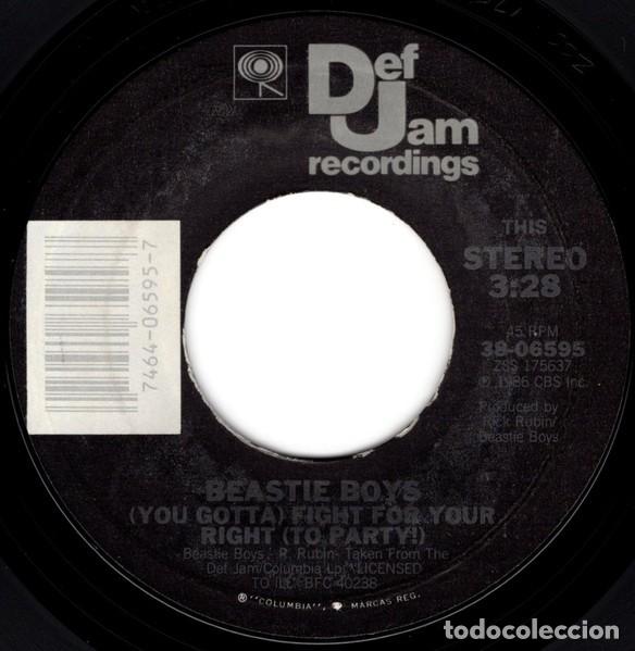 Discos de vinilo: Beastie Boys &ndash; (You Gotta) Fight For Your Right