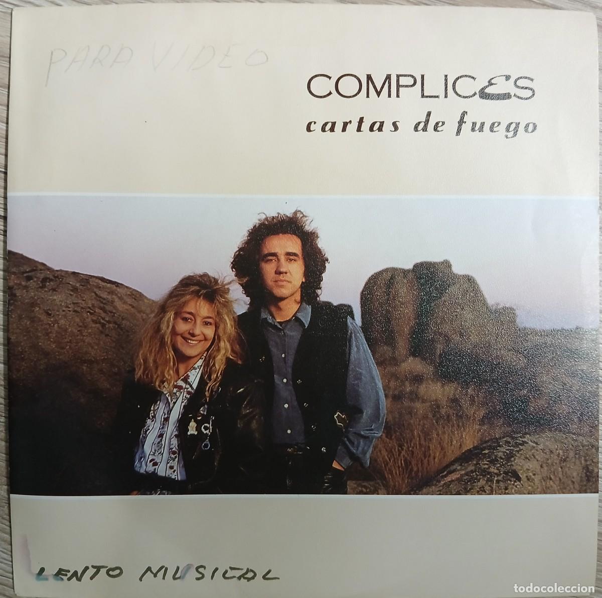 Discos de vinilo: DISCO VINILO SINGLE COMPLICES (CARTAS DE FUEGO)