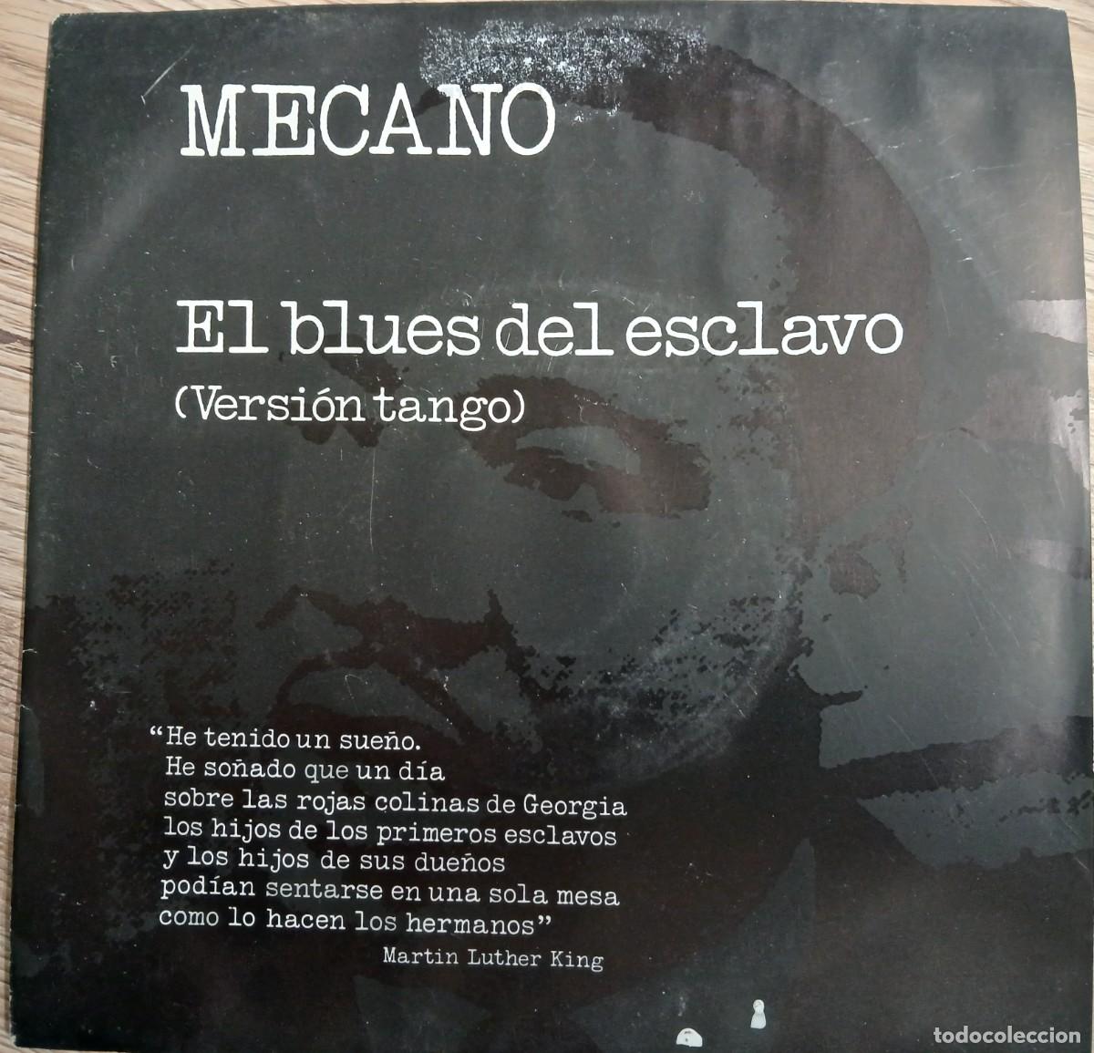 Discos de vinilo: DISCO VINILO SINGLE MECANO (EL BLUES DEL ESCLAVO)