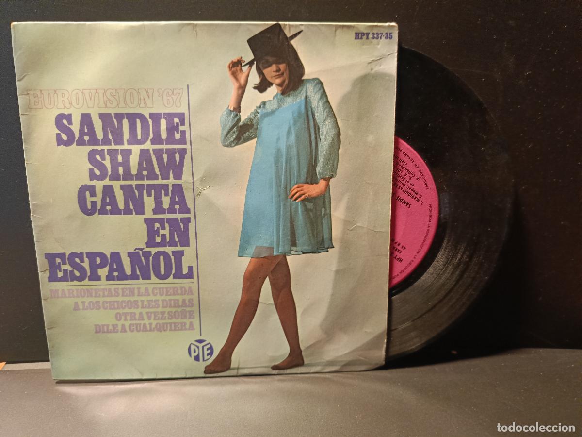 Discos de vinilo: EP. Sandie Shaw &ndash; Canta En Espa&ntilde;ol (Eurovision &acute;67) PEPETO