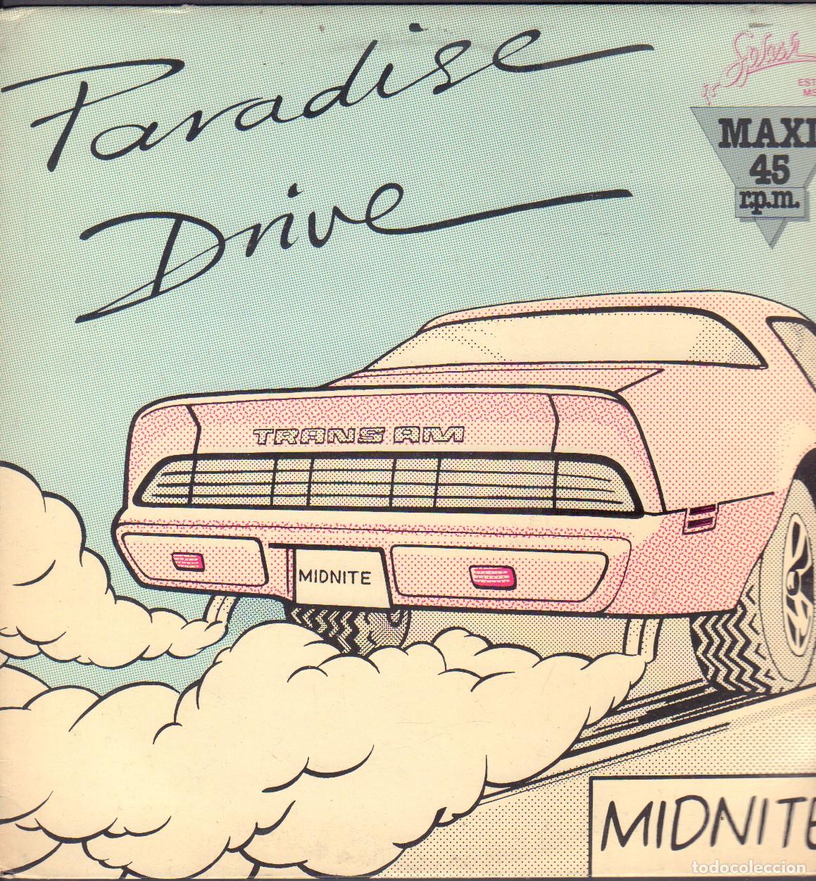 Discos de vinilo: MIDNITE - PARADISE DRIVE / DON'T COME EASY // MAXISINGLE COLUMBIA 1983 RF-25980