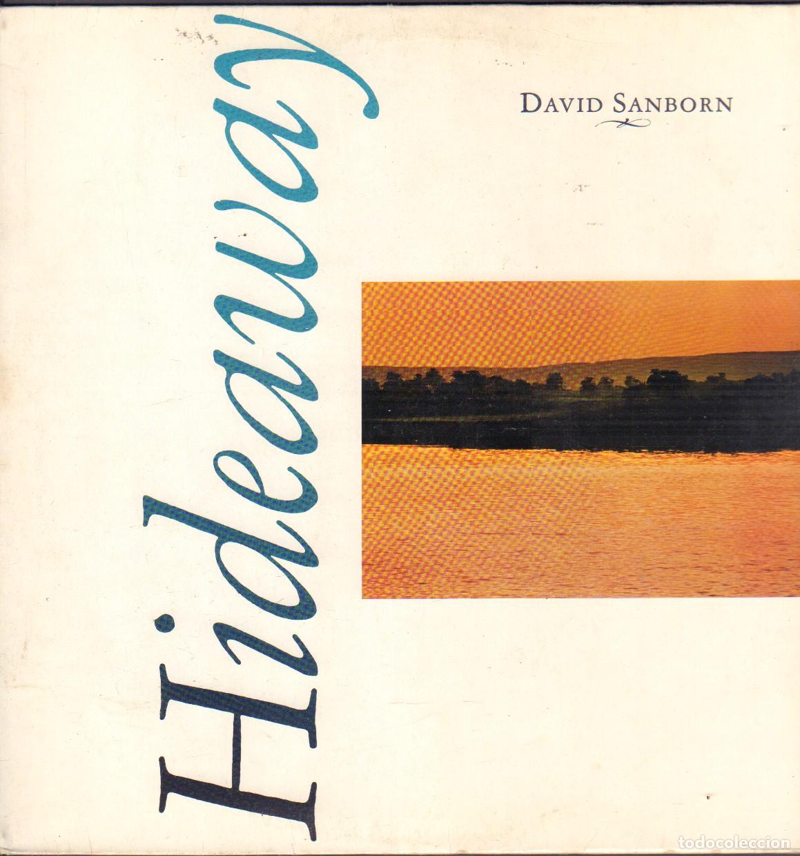 Discos de vinilo: DAVID SANBORN - HIDEAWAY / CARLY'S SONG, LISA, CREEPER, AGAIN AN AGAIN.../ LP WEA 1980 RF-25984