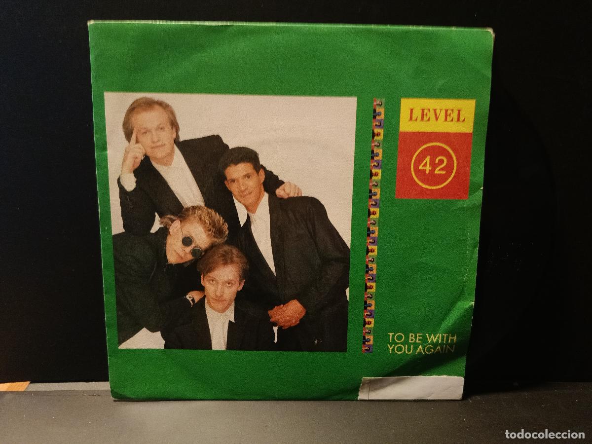 Discos de vinilo: LEVEL 42 ( TO BE WITH YOU AGAIN - MICRO KID - LESSONS IN LOVE ) 1987 SINGLE PEPETO