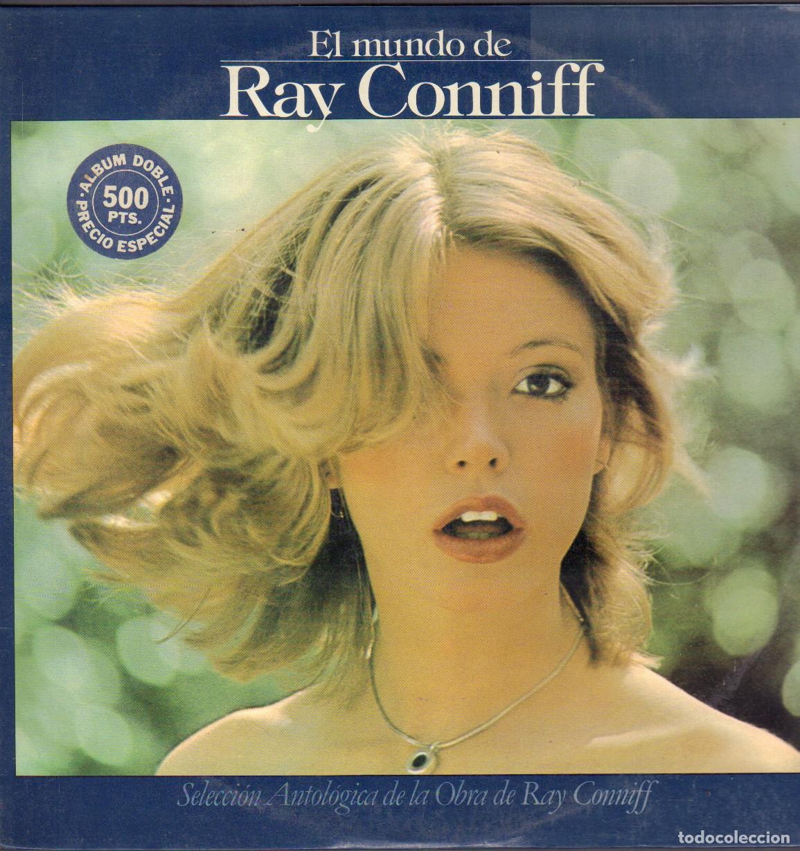 Discos de vinilo: EL MUNDO DE &rdquo;RAY CONNIFF&rdquo; - SELECCION ANTOLOGICA DE SU OBRA / 2 LP'S CBS 1977 RF-25990