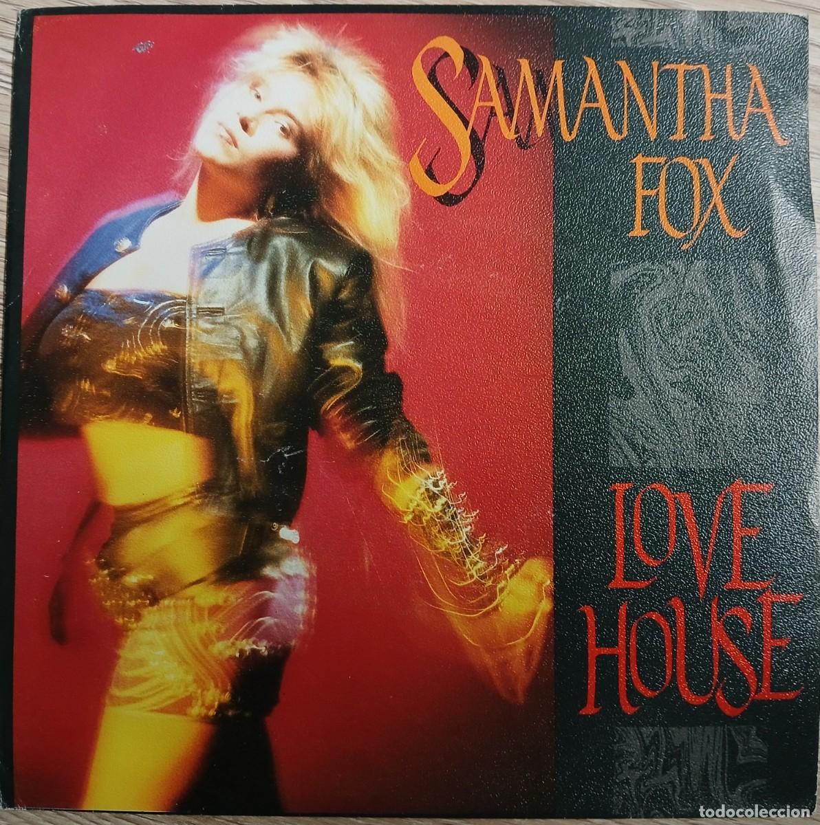 Discos de vinilo: DISCO VINILO SINGLE SAMANTHA FOX (LOVE HOUSE)