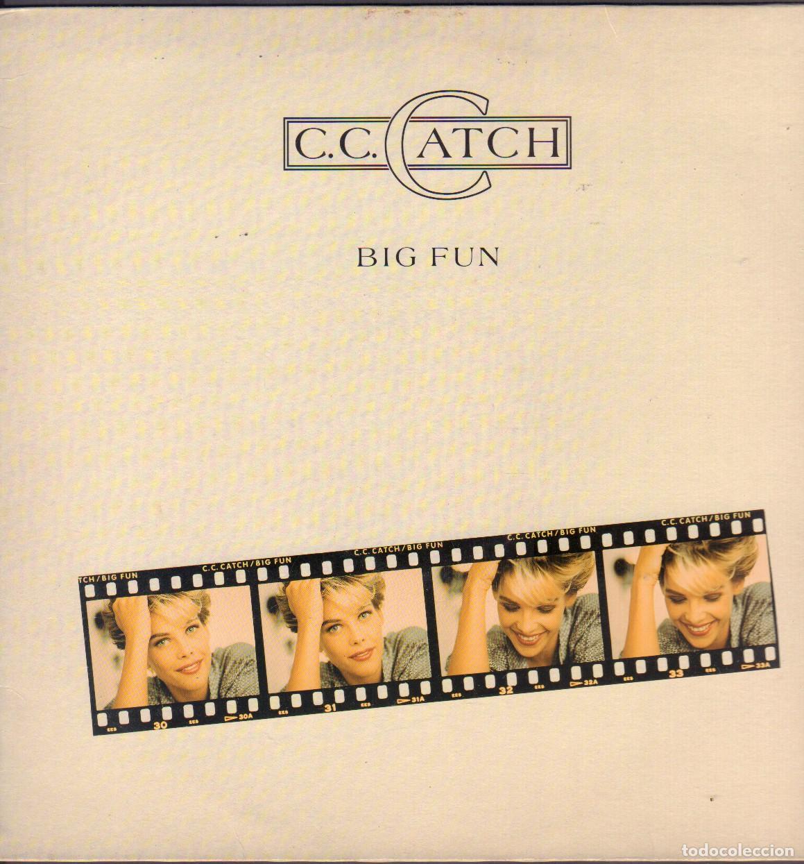 Discos de vinilo: C. C. CATCH - BIG FUN / SUMMER KISSES, ARE YOU SERIOUS, FIRE OF LOVE.../ LP HANSA 1988 RF-25996