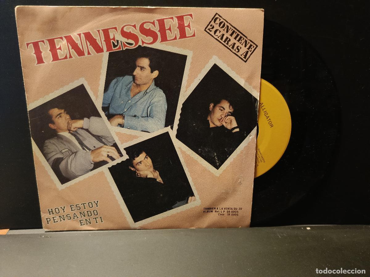 Discos de vinilo: TENNESSEE - HOY ESTOY PENSANDO EN TI / PRUEBA CON MI AMOR (SINGLE ESPA&Ntilde;OL 1986) pepeto
