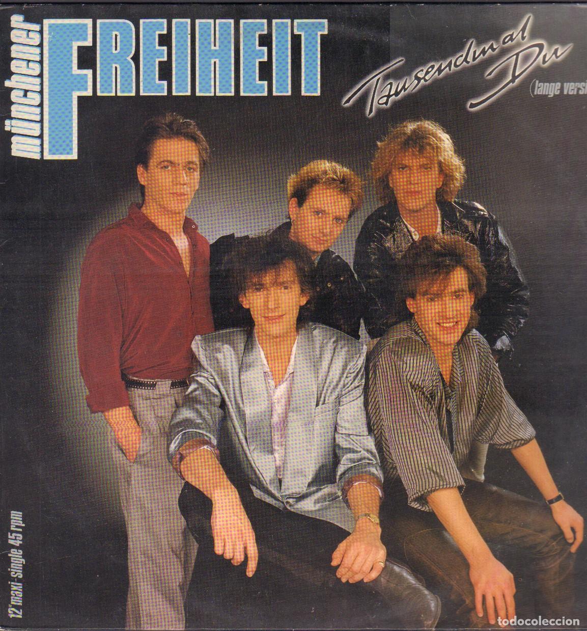 Discos de vinilo: M&Uuml;NCHENER FREIHEIT - TAUSENDMAL DU (LANGE VERSION) / MAXISINGLE CBS 1986 RF-26001