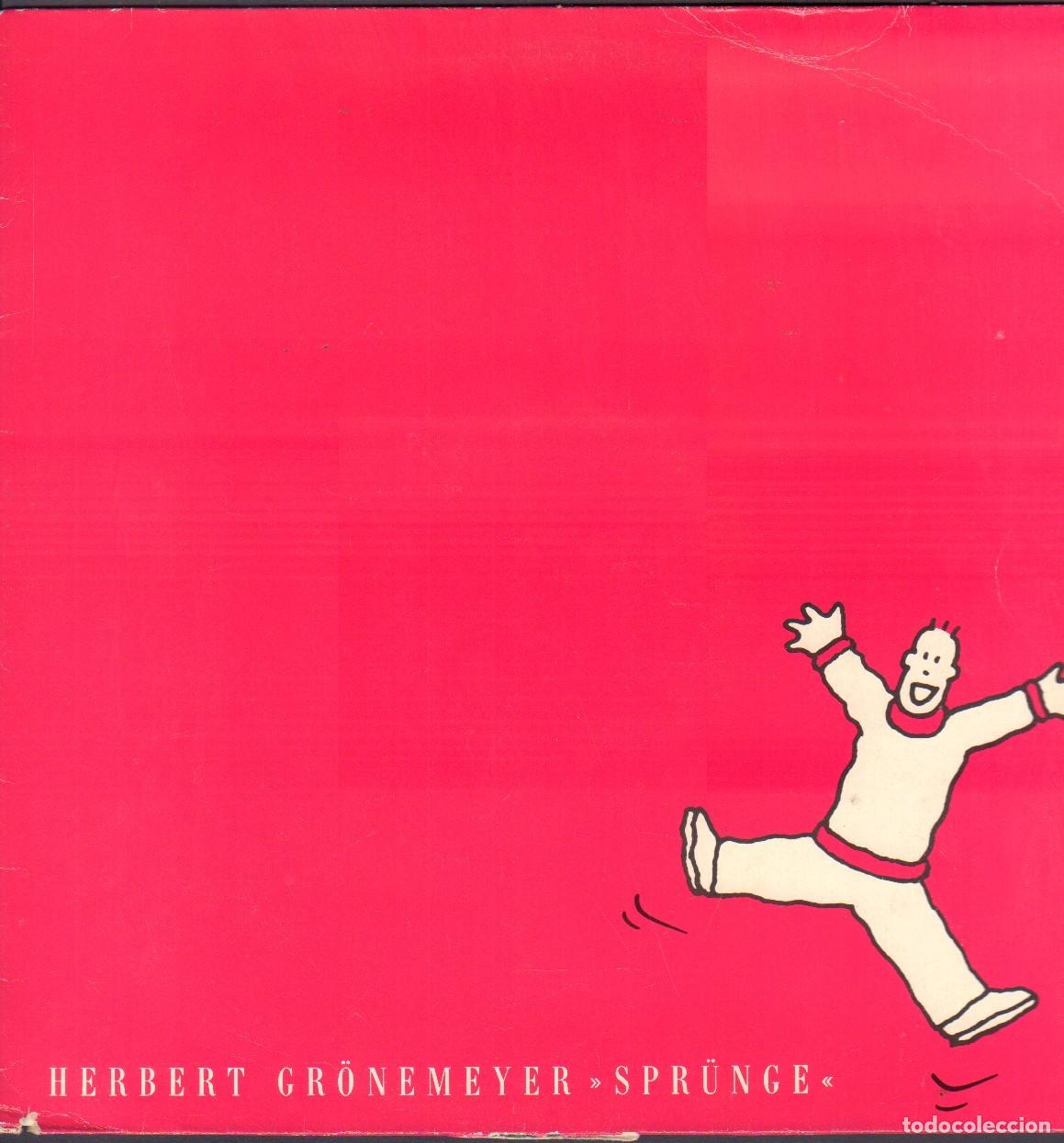 Discos de vinilo: HERBERT GR&Ouml;NEMEYER - SPR&Uuml;NGE / TANZEN, UNTERWEGS, VIEL ZU VIEL.../ LP EMI 1986 RF-26004