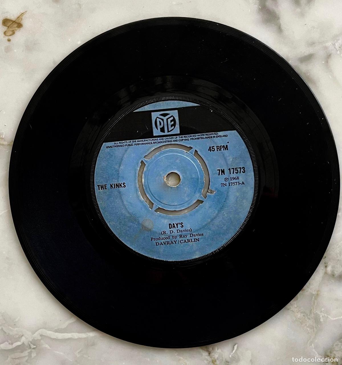 Discos de vinilo: THE KINKS. DAYS / SHE&acute;S GOT EVERYTHING. SINGLE ORIGINAL UK 1968